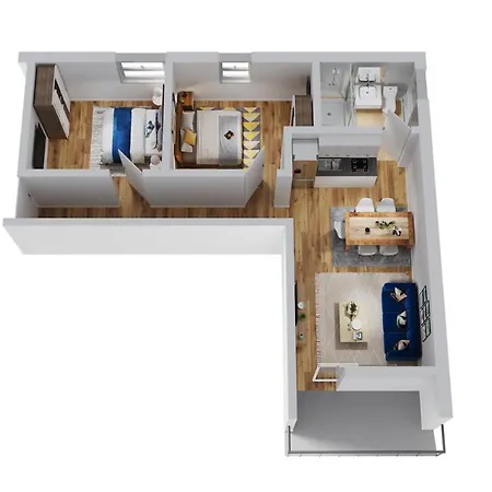 Апартаменты Smart Haus Saphir 505 *